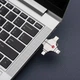 Флешка Forcell F-Data Metal Quad 32GB USB 3.2 Gen 1 Silver (5903396391835) - зображення 5