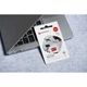 Карта пам'яті microSD 128GB U3 Class 10 Forcell F-Data Red (5903396324741) - зображення 4