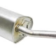 Глушитель BOSAL Daewoo Lanos, Sens хэтчбек под хомут, треугольная алюминированная сталь (141-019) - изображение 3