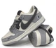 Кросівки Nk SB Dunk шкіра білий з сірим 39 - изображение 5