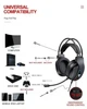Ігровий комплект Gaming Combo 4-in-1 T-Wolf TF-400 чорний • Геймерський набір клавіатура, миша, навушники та килимок для ПК 57964 - зображення 2