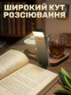 Лампа светильник для чтения книг с аккумулятором, светодиодная LED лампа светильник для книжек с Type-C, 5 режимов яркости − до 80 часов работы - изображение 2