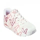 Жіночі кросівки Skechers Uno Spread The Love White/Coral 43 Білий 155507-WCRL - изображение 2