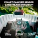 Ігрова бездротова миша Attack Shark G3 White Bluetooth/USB 2.4GHz/Type-C, оптична (сенсор PixArt PAW3311), 800 - 25 000 dpi, 400 IPS, 40G, 6 кнопок, акумулятор 500 mAh, 59 г., біла - зображення 7