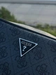Сумка Guess кожаная мужская черная - изображение 4