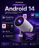 Проектор MAGCUBIC HY300 PRO Android 14 , 4K Wi-Fi Bluetooth White-Black - зображення 8