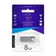 Флеш-память USB 8GB T&G Metal USB 2.0 моноблок металлический серебристый - изображение 2