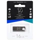 Флеш-память USB 16GB T&G Metal USB 2.0 моноблок металлический серебристый - изображение 2