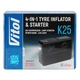 Компресор Vitol К-25 4в1 14.8V 22.2wh 6000mAh Бустер Повербанк Ліхтар - изображение 2