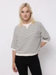 Свитшот оверсайз женский Colin's CL1075497OFW XS Off White (8684112821665) - изображение 1