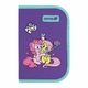 Пенал Kite Little Pony "Маленькие Пони" 20.5х14х4 см 1 отделение с 2 отворотами каркасный на молнии фиолетовый с бирюзовым (LP26-622) - изображение 1