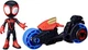Ігровий набір Hasbro Marvel Spidey and His Amazing Friends Miles “Spin” Morales F7460 (5010996225566) - зображення 2