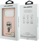 Etui Karl Lagerfeld Silicone Karl Sketch & Logo MagSafe do Apple iPhone 17 Pro Pink (3666339498436) - obraz 8