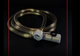 Шланг для душа матовое золото KOER KB-0801-150-12 BRUSHED GOLD оплетка нержавеющая сталь 150 см (KR5666) - изображение 3