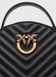 Шкіряний рюкзак Pinko Love Backpack 102530 A0QO Z99Q black - зображення 4