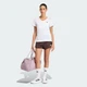 Женская футболка Workout Essentials V-Neck adidas KB9595 (XS) белый (4068822182690) - изображение 4
