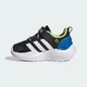 Детские кроссовки LIGHTORAMA INFANTS adidas KJ9716 (26.5 EUR) черный (4068819839682) - изображение 7