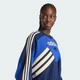 Женский свитшот GARMENT WASHED GRAPHIC CREW adidas KR7014 (L) синий (4069996415935) - изображение 4
