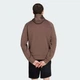 Чоловіча толстовка TREFOIL ESSENTIALS SPACER FULLZIP adidas KX9118 (M) коричневий (4069996796324) - зображення 2
