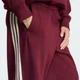 Жіночі штани ADIDAS KIT 3-STRIPES WIDE adidas KV9909 (L) бордовий (4068804642211) - зображення 4