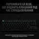 Клавіатура Logitech G PRO Mechanical Gaming USB UA Black (920-009392) - зображення 3