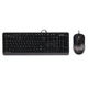 Комплект A4Tech F1010 Grey (4711421943239) - изображение 1