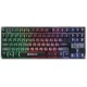 Клавіатура REAL-EL 8710 Gaming TKL Backlit Black (EL123100030) - зображення 1