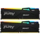 Модуль пам\'яті для комп\'ютера DDR5 16GB (2x8GB) 5200 MHz FURY Beast RGB Kingston Fury (ex.HyperX) (KF552C40BBAK2-16) - зображення 1