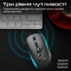 Мышка Promate Samo Wireless/Bluetooth Black (samo.black) - изображение 4