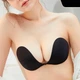 Бюстгальтер-невидимка самоклеющийся трансформер Fly Bra без бретелей Черный - изображение 4