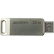 USB флеш накопичувач Goodram 32GB ODA3 Silver USB 3.0 / Type-C (ODA3-0320S0R11) - зображення 2