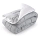 Ковдра зимова силіконова Руно 200х220см (322.52_Grey White) - зображення 1
