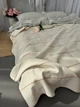 Покрывало ZEINTEX Eco Linen молочное 200х230 см - изображение 7