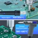 Паяльный комплекс WEP 948D-IV / 5 в 1 / фен + паяльник C245 + термопинцет + оловоотсос + пинцет / 1410 Вт - изображение 4