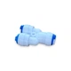 Фитинг тройник для систем обратного осмоса Y 1/4QC - 1/4QC - 1/4QC Shitong - изображение 3
