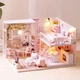 Румбокс Вілла Спокійне життя Roombox Tranquil Life CUTEBEE Інтер'єрний конструктор L-022 + купол - изображение 2