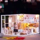 Румбокс Вілла Спокійне життя Roombox Tranquil Life CUTEBEE Інтер'єрний конструктор L-022 + купол - изображение 6