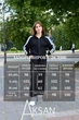 Женский спортивный молодежный костюм из турецкого трикотажа кофта с капюшоном и широкие джоггеры Aksan 26.3000 44(M) Черный - изображение 6