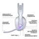 Навушники Logitech G522 Lightspeed White (981-001550) - изображение 13