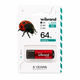 Флеш-накопитель Wibrand USB 3.2 Gen1 Ladybug 64GB Red - изображение 2