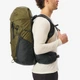 Туристичний Рюкзак QUECHUA MH900 38л 60х28х23см Хакі Сумісні з Питною Системою - зображення 3