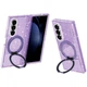 Защитный чехол Reframe Glitter Stand Case для Samsung Galaxy Fold 8 Ultra - Purple - изображение 1