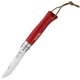 Нож Opinel №8 Trekking VRI Inox (нержавейка) красный - изображение 1