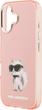 Etui Karl Lagerfeld IML Aquarelle Choupette & Logo MagSafe iPhone 17 Pink (3666339531010) - obraz 6