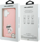 Etui Karl Lagerfeld IML Aquarelle Choupette & Logo MagSafe iPhone 17 Pink (3666339531010) - obraz 8