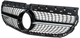 Передняя решетка радиатора Diamond Black для Mercedes B-class W246 2011-2018 гг - изображение 5