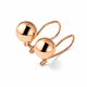 Серьги-шарики из красного золота S-0418 - изображение 5