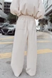 Прямі штани з акцентованими швами Zara 8372/026 XL Бежеві (08372026712XL) - изображение 2