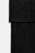 Спідниця в рубчик з домотканим ефектом Zara 4174/149 S Чорна (04174149822S) - зображення 6