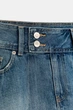 Джинсова міні-спідниця trf з бантовими складками Zara 3607/091 S Синя (03607091406S) - зображення 7